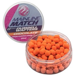 DUMBELL WAFTERS 6MM - ORANGE - CHOCOLATE 50G MAINLINE
