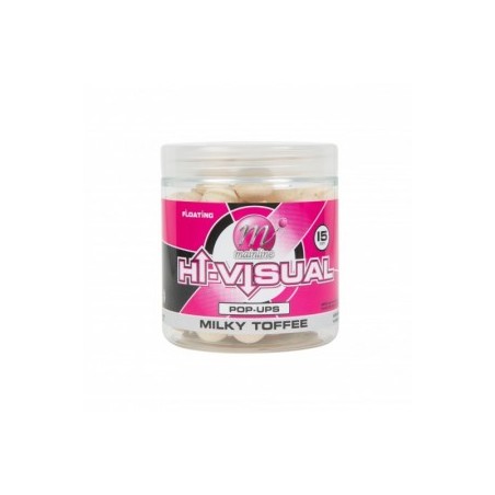 HIGH VISUAL MINI POP-UPS MILKY TOFFEE 12 MM MAINLINE