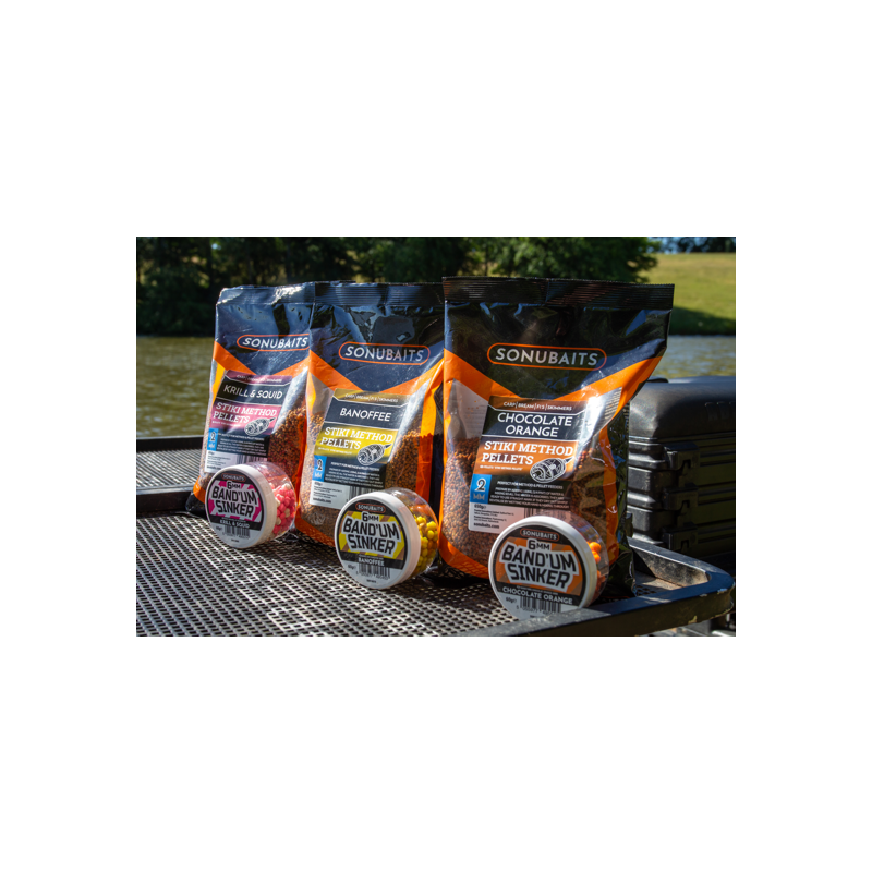 SONU STIKI METHOD BANOFEE PELLETS 2MM 650G SONUBAITS