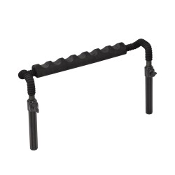 BARRE D'AMORÇAGE + KIT REPOSE CANNE 7 CRANS RIVE