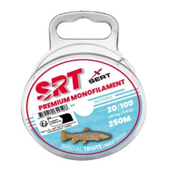 NYLON SPÉCIAL TRUITE 25MM 150M INVISIBLE SRT SRT