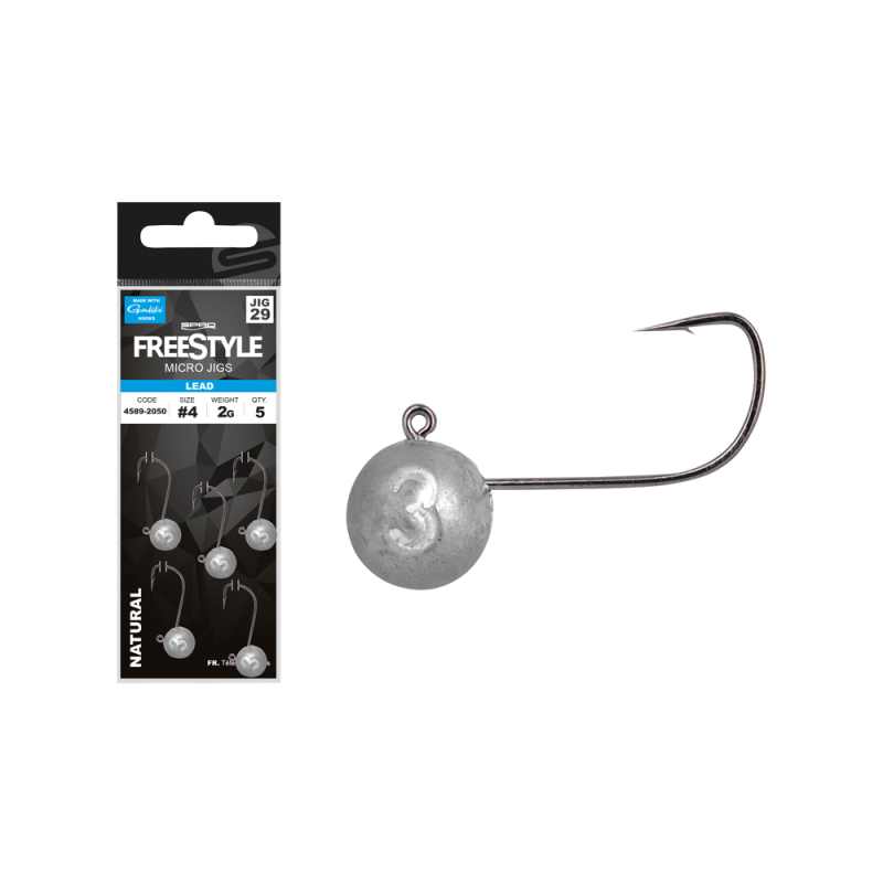 MICRO JIG29 NATURAL 3G Taille 2 SPRO FREESTYLE