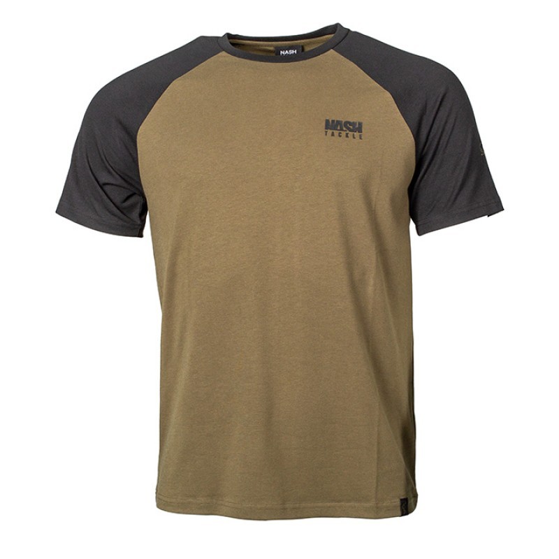 T-SHIRT RAGLAN MEDIUM NASH