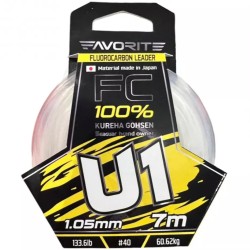FLUOROCARBON LEADER 0.81MM 7M FAVORITE X