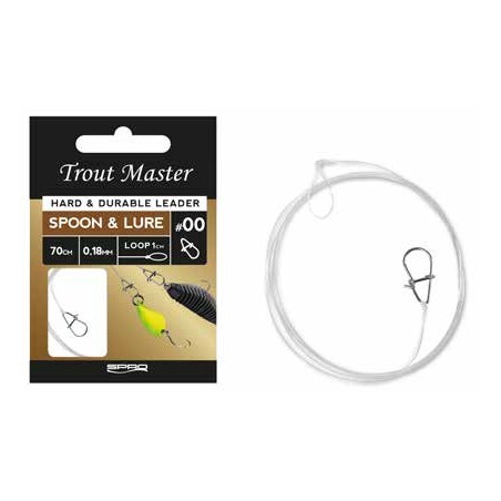 SPOON LURE 70CM 0.18MM T-0 TROUT MASTER
