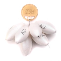 RUGBY PILOTS WHITE 16X32MM TROUT MASTER