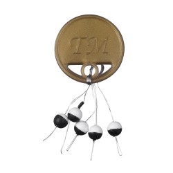 MINI PILOTS 5MM BLACK/WHITE TROUT MASTER