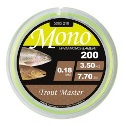 TM HI-VIS MONO CHART 0.18/3.5KG 200M TROUT MASTER
