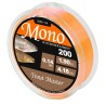 TM HI-VIS MONO ORANGE 0.20/4.2KG 200M TROUT MASTER