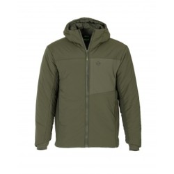 INSULATED HOODED JACKET DARK OLIVE L KORDA