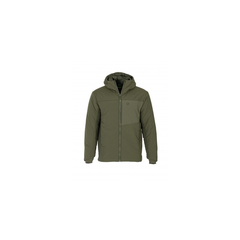 INSULATED HOODED JACKET DARK OLIVE L KORDA