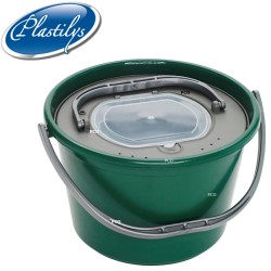 SEAU VIVIER 18L GREEN PLASTILYS