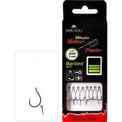 MONTAGE METHODE FEEDER SPIKE 0.23MM T8 BARBLESS 10CM MIKADO