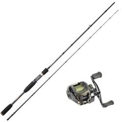 ENSEMBLE CASTING ALMARA 2M28 14-70G + MOULINET ALENDO SAKURA