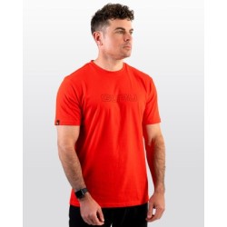 T-SHIRT GLITCH RED TEE XL GURU