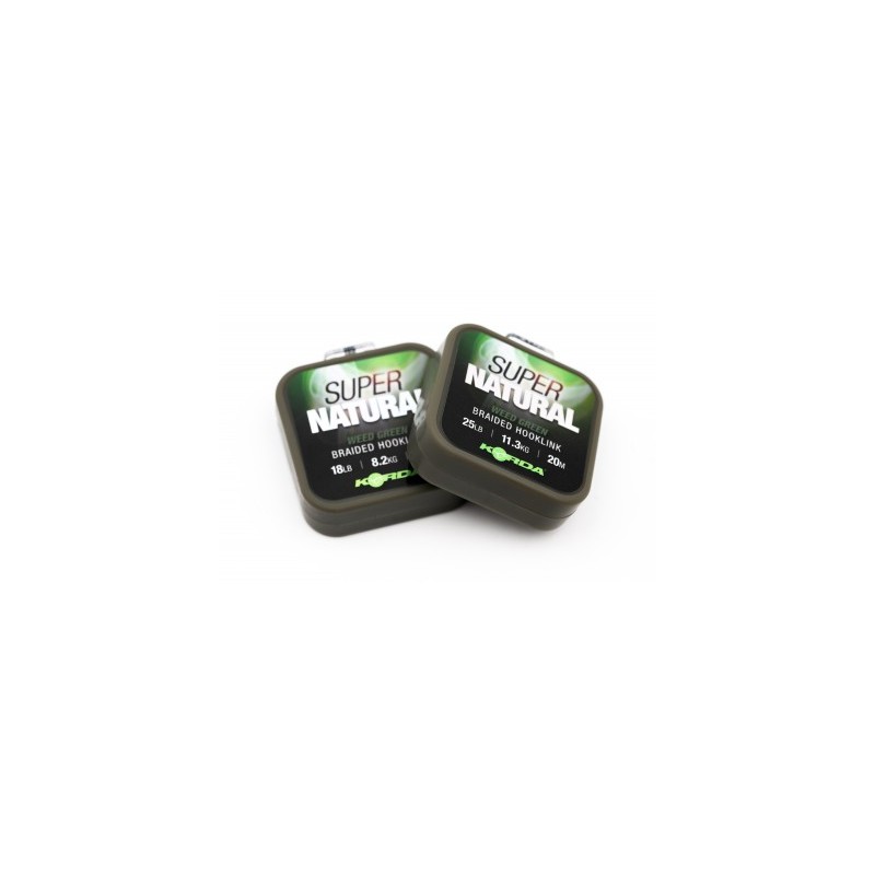 TRESSE SUPER NATURAL WEED GREEN 18LB KORDA