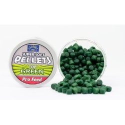 SUPER SOFT PELLETS 6MM TOP GREEN 100 GR CHAMPION FEED