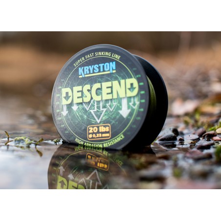 TRESSE COULANTE DESCEND CORP DE LIGNE 20LB 300M KRYSTON