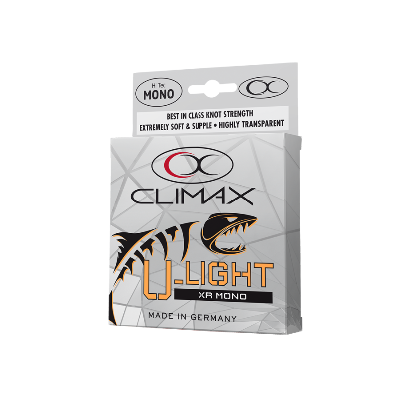 NYLON U-LIGHT MONO 0.16MM 2.5KG 200M TRANSPARENT CLIMAX