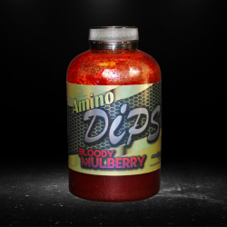 GOLD AMINO DIPS BLOODY MULBERRY 500ML PROELITE BAITS