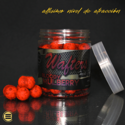 GOLD WAFTER BOILIE+DUMBELL 14MM BLOODY MULBERRY 110G PROELITE BAITS