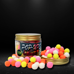 GOLD FLUOR POP UP 12MM ROBIN RED 50G PROELITE BAITS