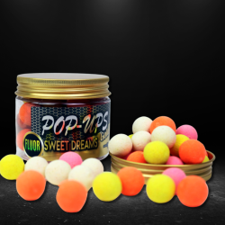 GOLD FLUOR POP UP 14/15MM SWEET DREAMS 50G PROELITE BAITS