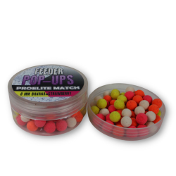 HOOK DUMBELL POP UPS FEEDER 8MM BANANA STRAWBERRY 25G PROELITE BAITS