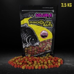 BOUILLETTE SOLUBLE BOILIE 20MM BANANA STRAWBERRY 3.5KG PROELITE BAITS