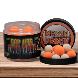 FLUOR POP UP TWO TONE 14/20MM MELON PEACH 60G PROELITE BAITS