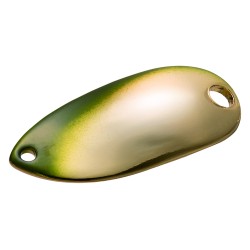 CUILLERE ROLL SWIMMER PREMIUM PLATING 1.5G GREEN GOLD