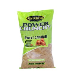 AMORCE POWER CRUNCHY - SAC 2KG - SWEET CARAMEL FUN FISHING