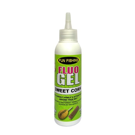 FLUO BOOSTER GEL 100ML - SWEET CORN FUN FISHING