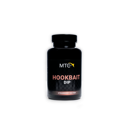 HOOKBAIT DIP STRAWBERRY BIG FISH  250ML MTC BAITS